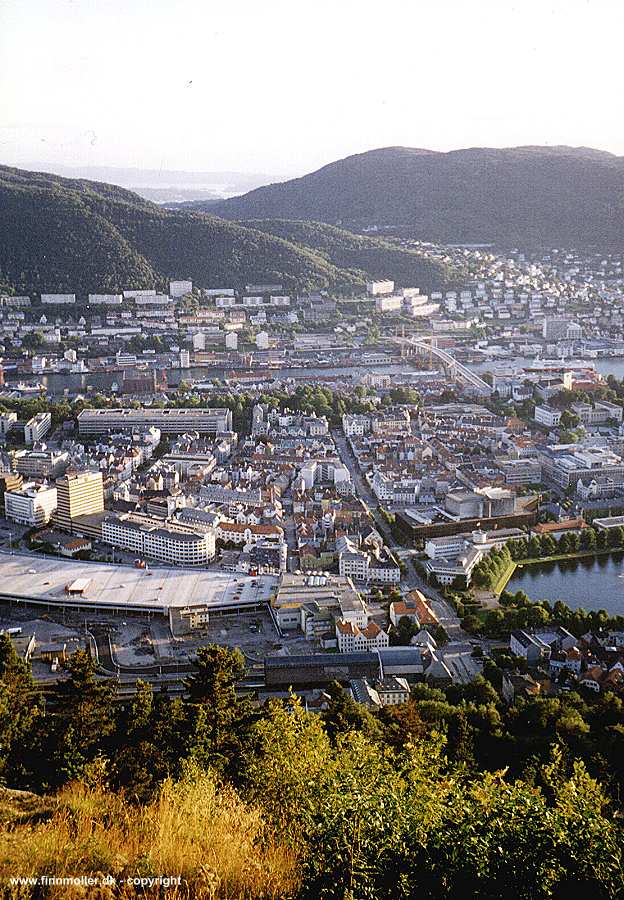 View from Fløyen